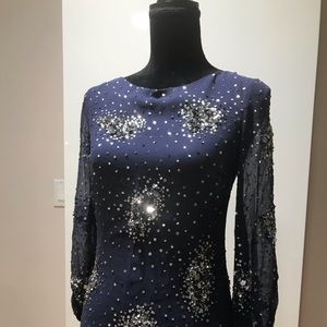 💥SALE💥Bagley Mischka Sequined Blouse